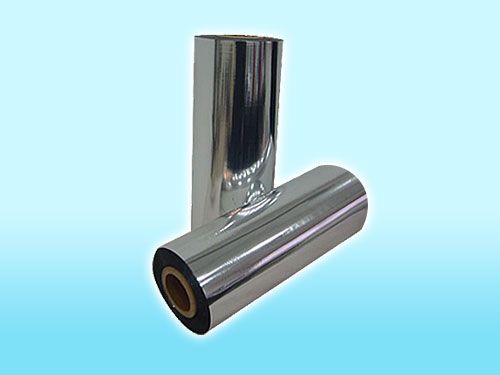 Metallised aluminium foil