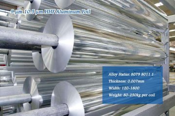 9 μm 10.5 μm HHF Aluminum Foil
