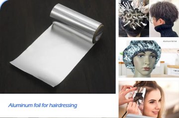 Aluminum foil for hairdressing