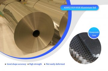 A5052 H19 H18 Aluminium foil